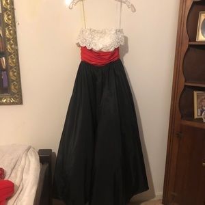 Formal tea length dress